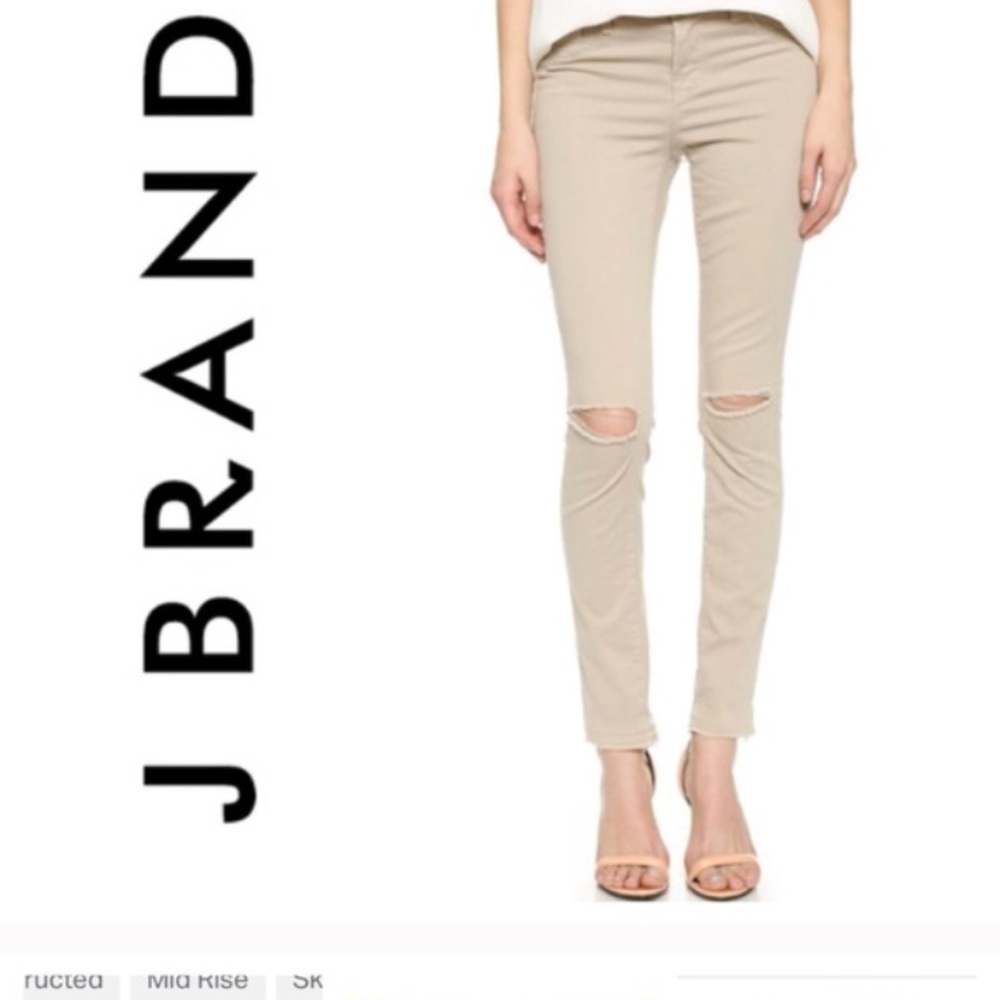 J brand 811 destroyed jeans